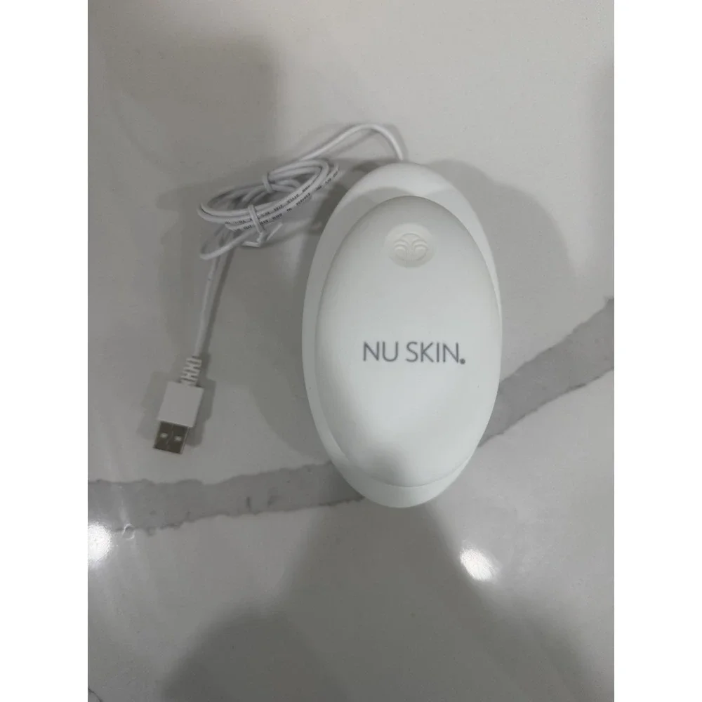 Nu Skin RenuSpa iO Handheld Body Massager Wireless Rechargeable White + Gel